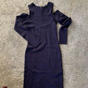 WHBM Sweater long sleeve long dress